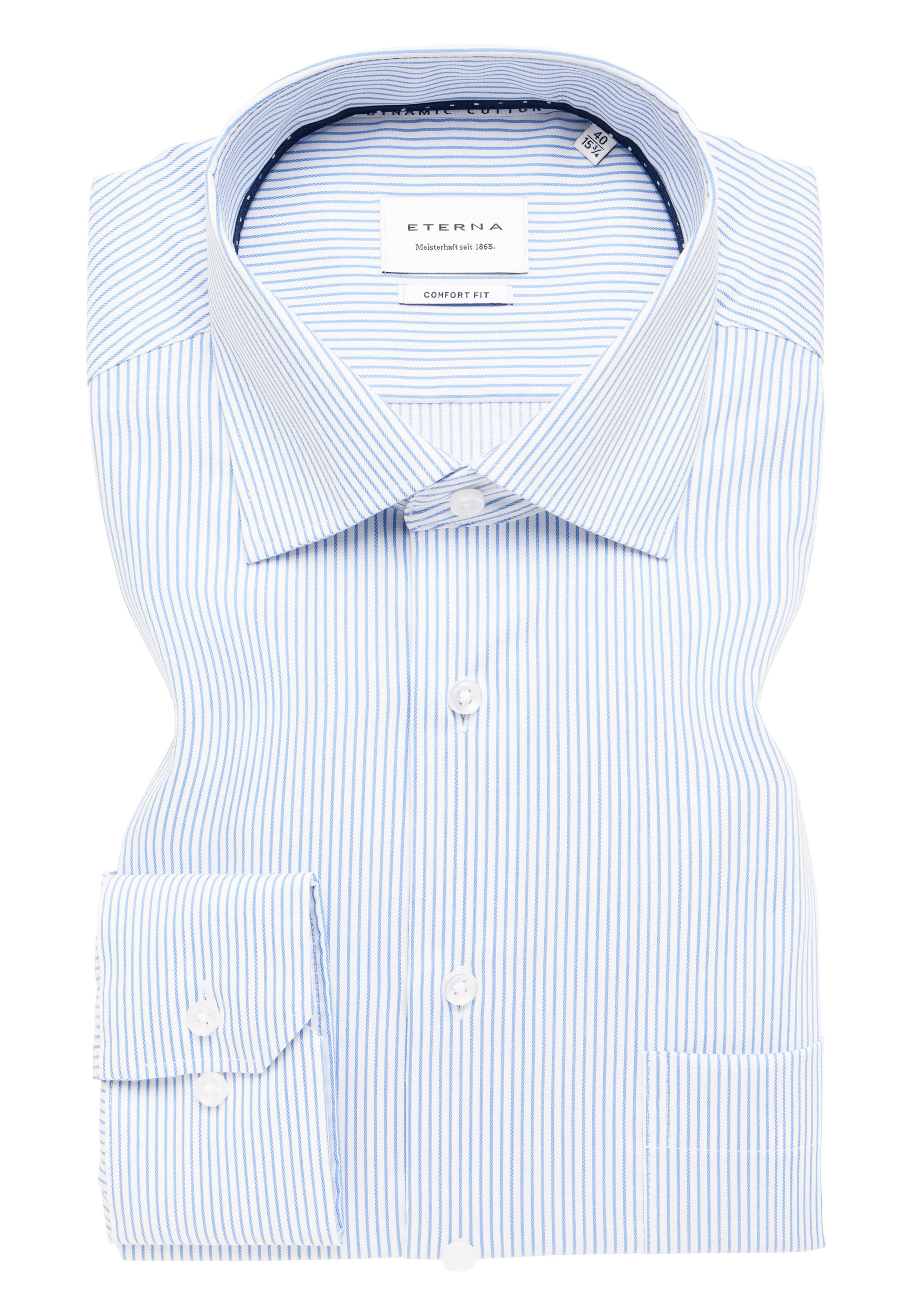 ETERNA Comfort fit Business shirt in Blue