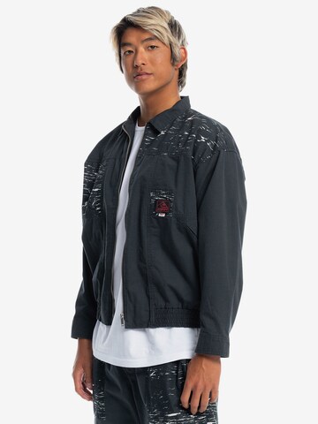 Veste outdoor 'UPSIDEDOWN' QUIKSILVER en noir : devant