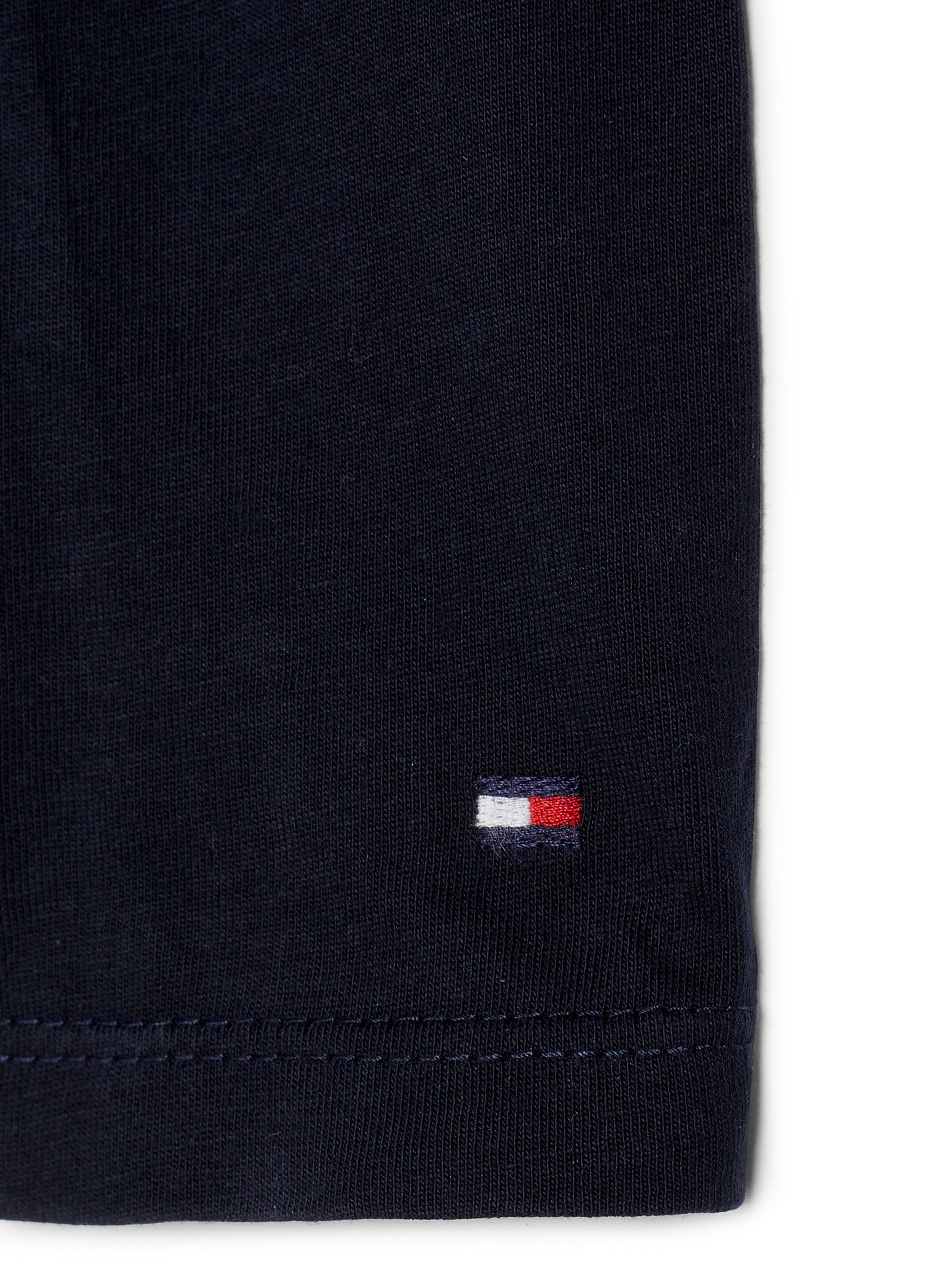 juoda TOMMY HILFIGER Marškinėliai 'Essential'