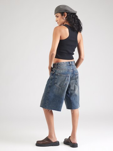 Monki Baggy Jeans i blå