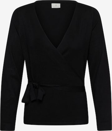 Cardigan Kaffe en noir : devant