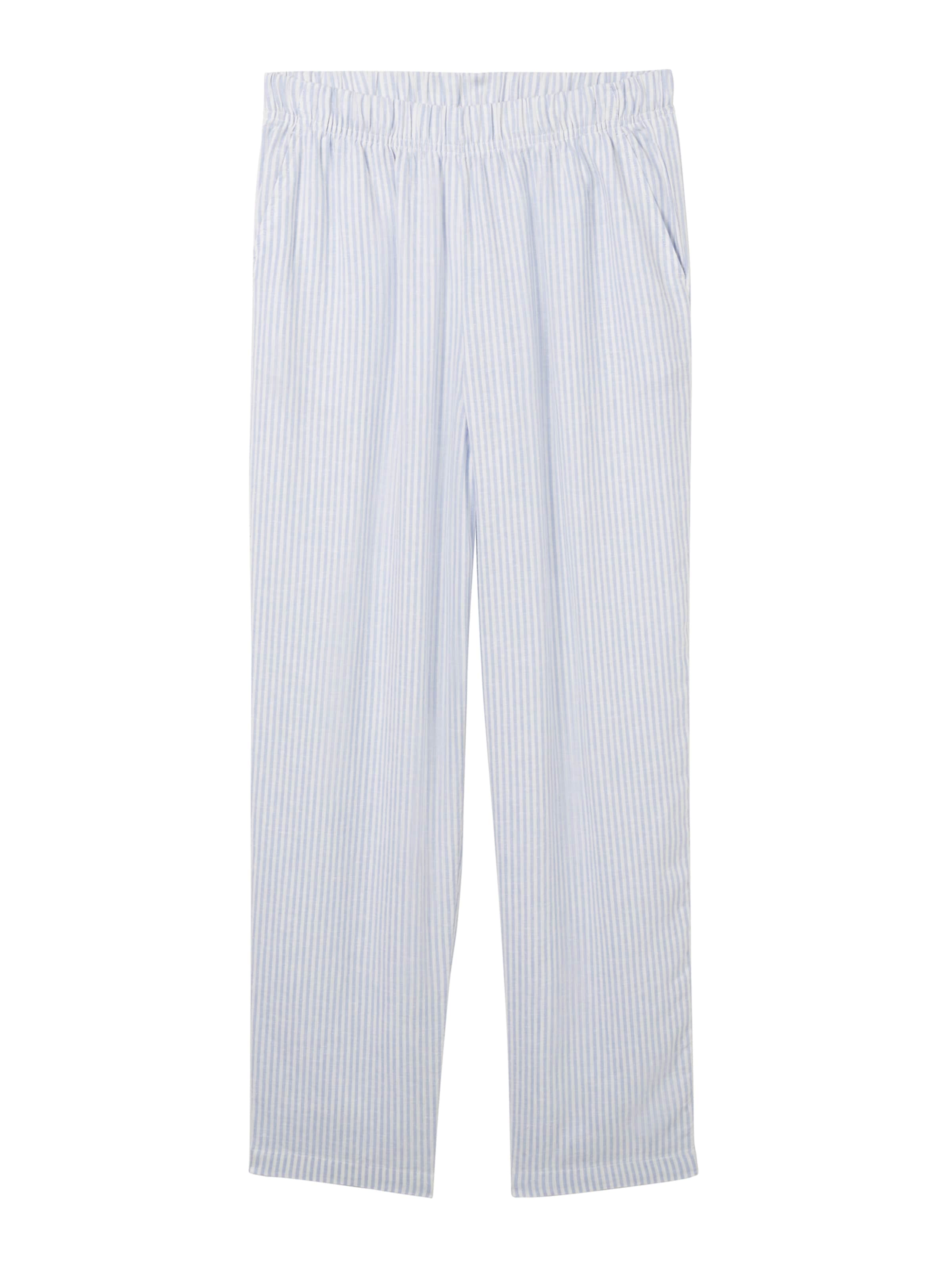 TOM TAILOR DENIM Loose fit Pants in Blue: front