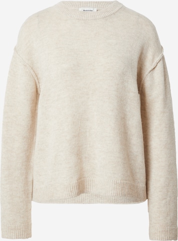 modström - Jersey 'Howie' en beige: frente