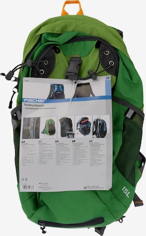 FISCHER Fahrräder Sportrucksack in Grün