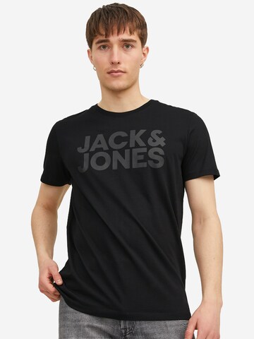 JACK & JONES Shirt 'Corp' in Black