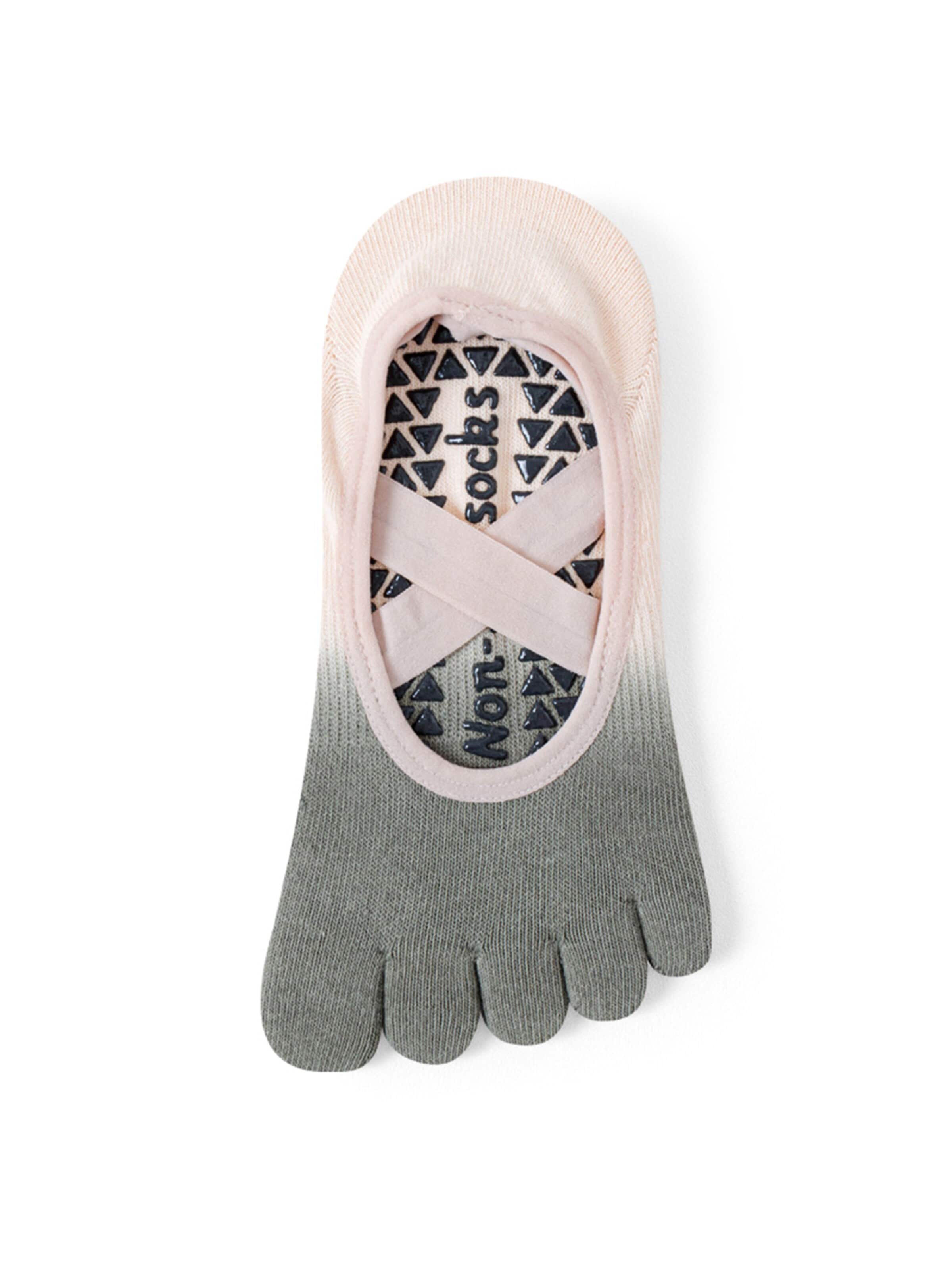 Millo Athletic Socks 'Freedom Yoga' in Green