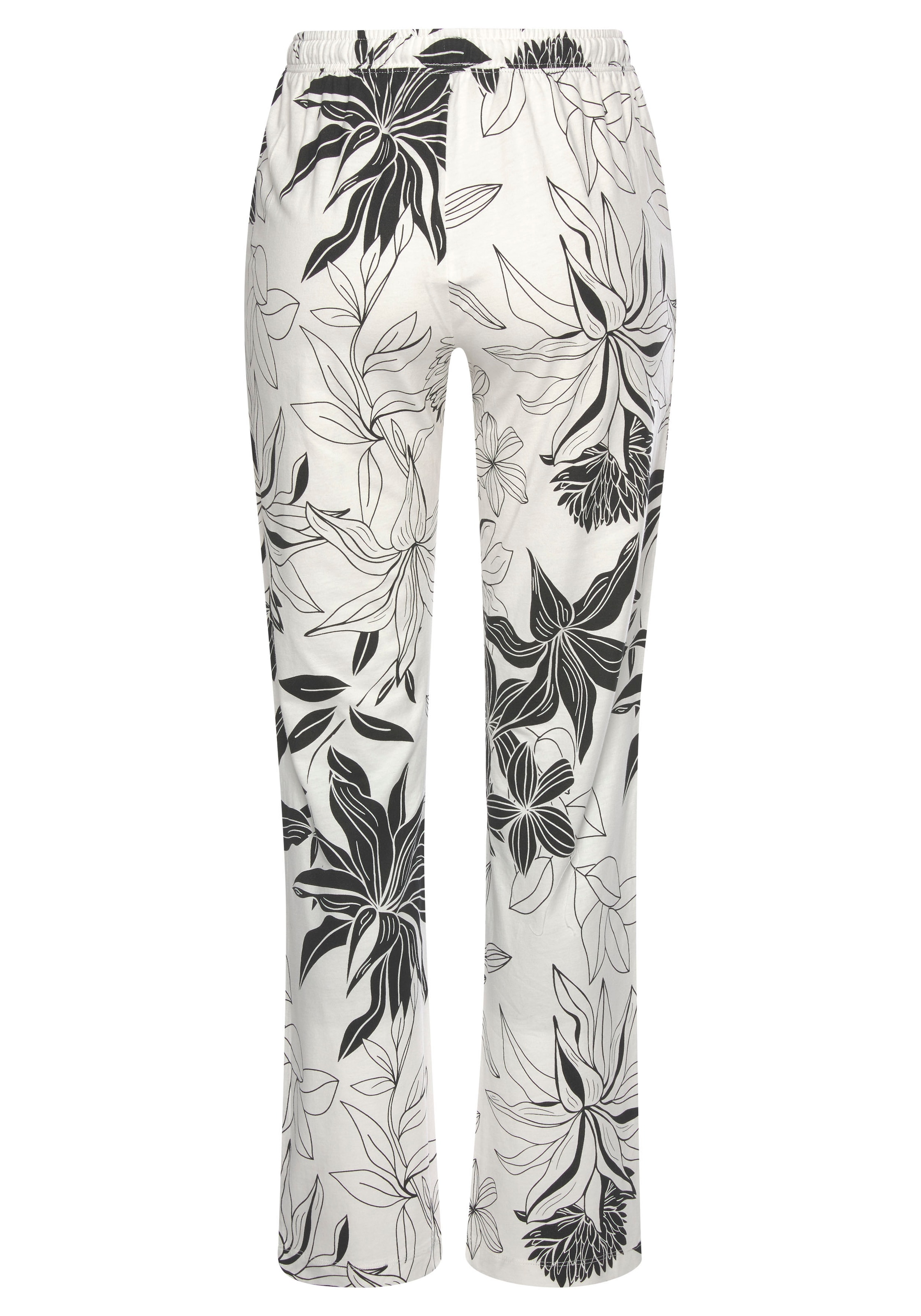 Loosefit Pantalon de pyjama LASCANA en beige