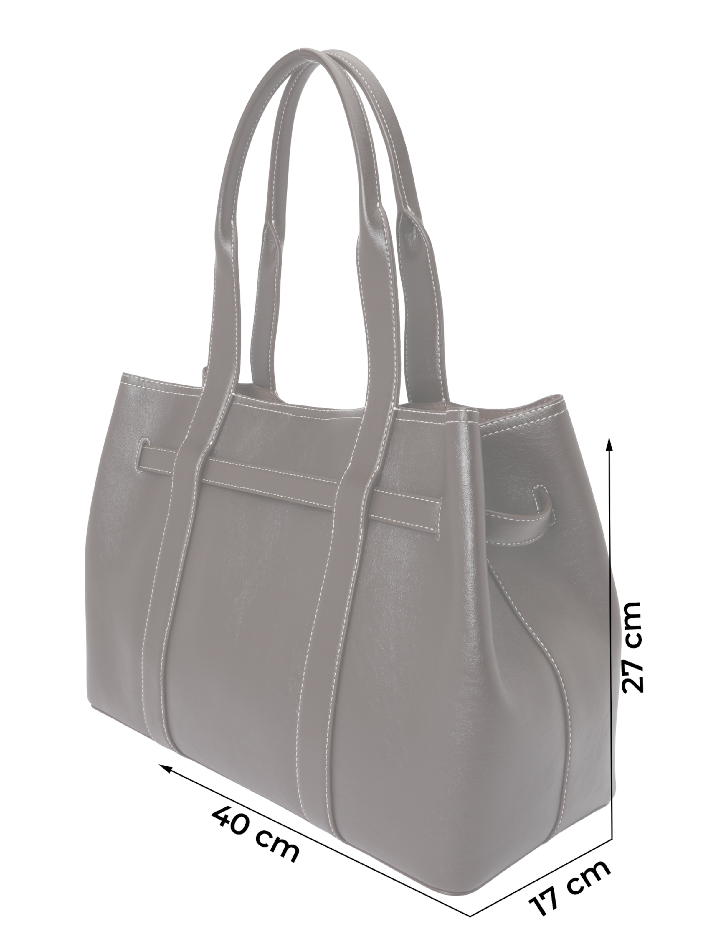 Regular Poche ventrale Calvin Klein en marron