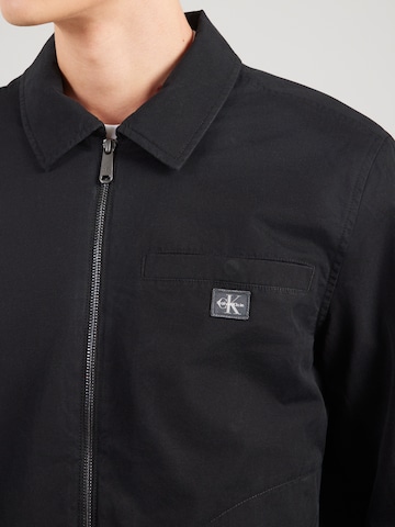 Calvin Klein Jeans Φθινοπωρινό και ανοιξιάτικο μπουφάν 'EISENHOWER' σε μαύρο