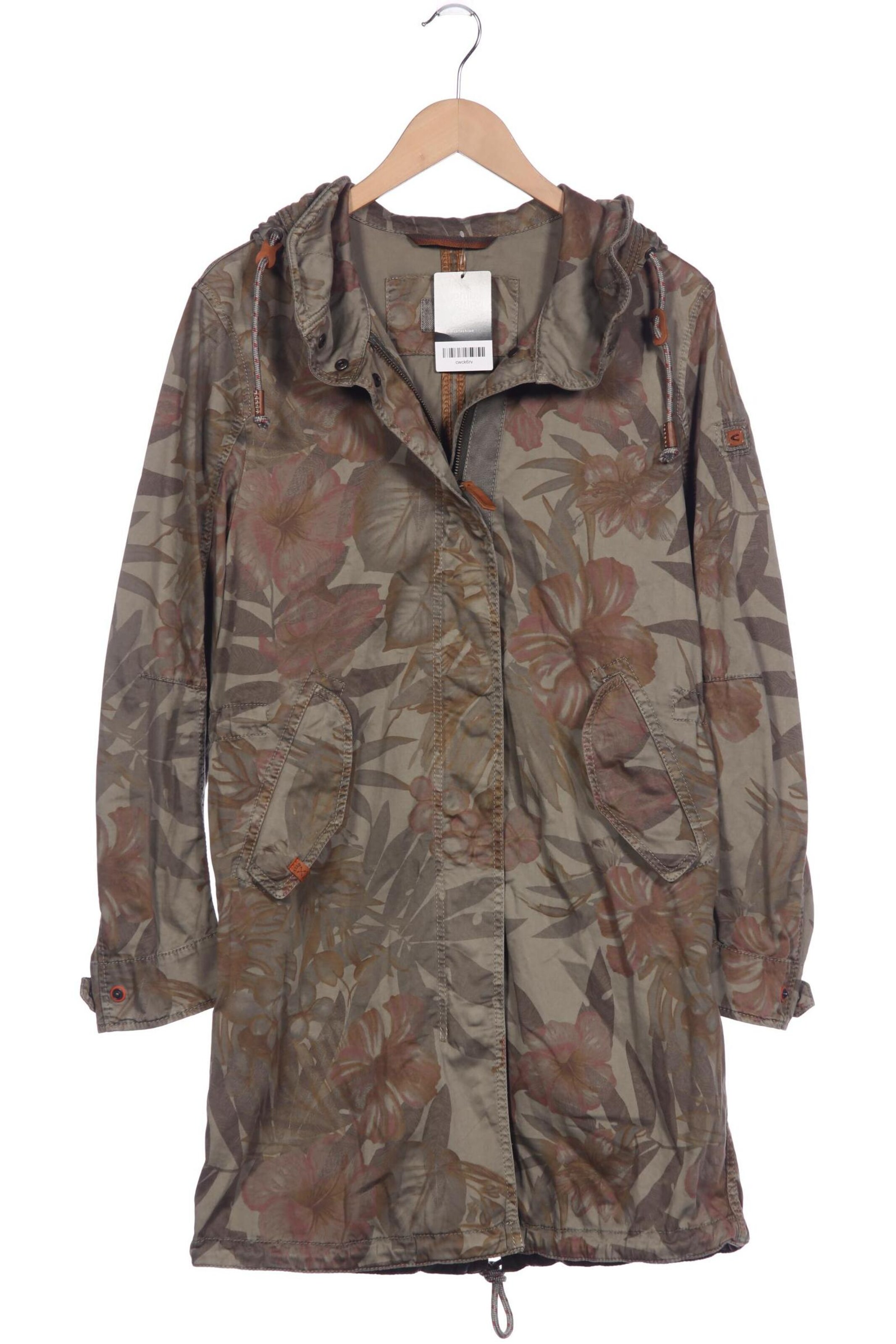 Camel Active Wollmantel Camouflage Parka Daunenmantel Camel Active