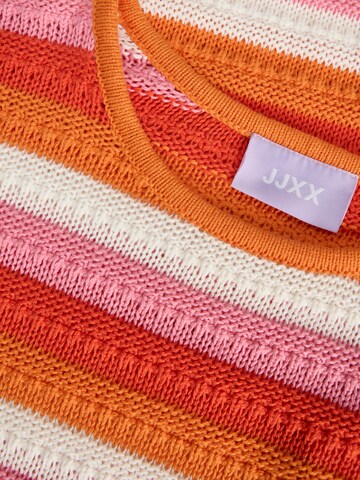 JJXX Stickad klänning 'JXRORY' i orange