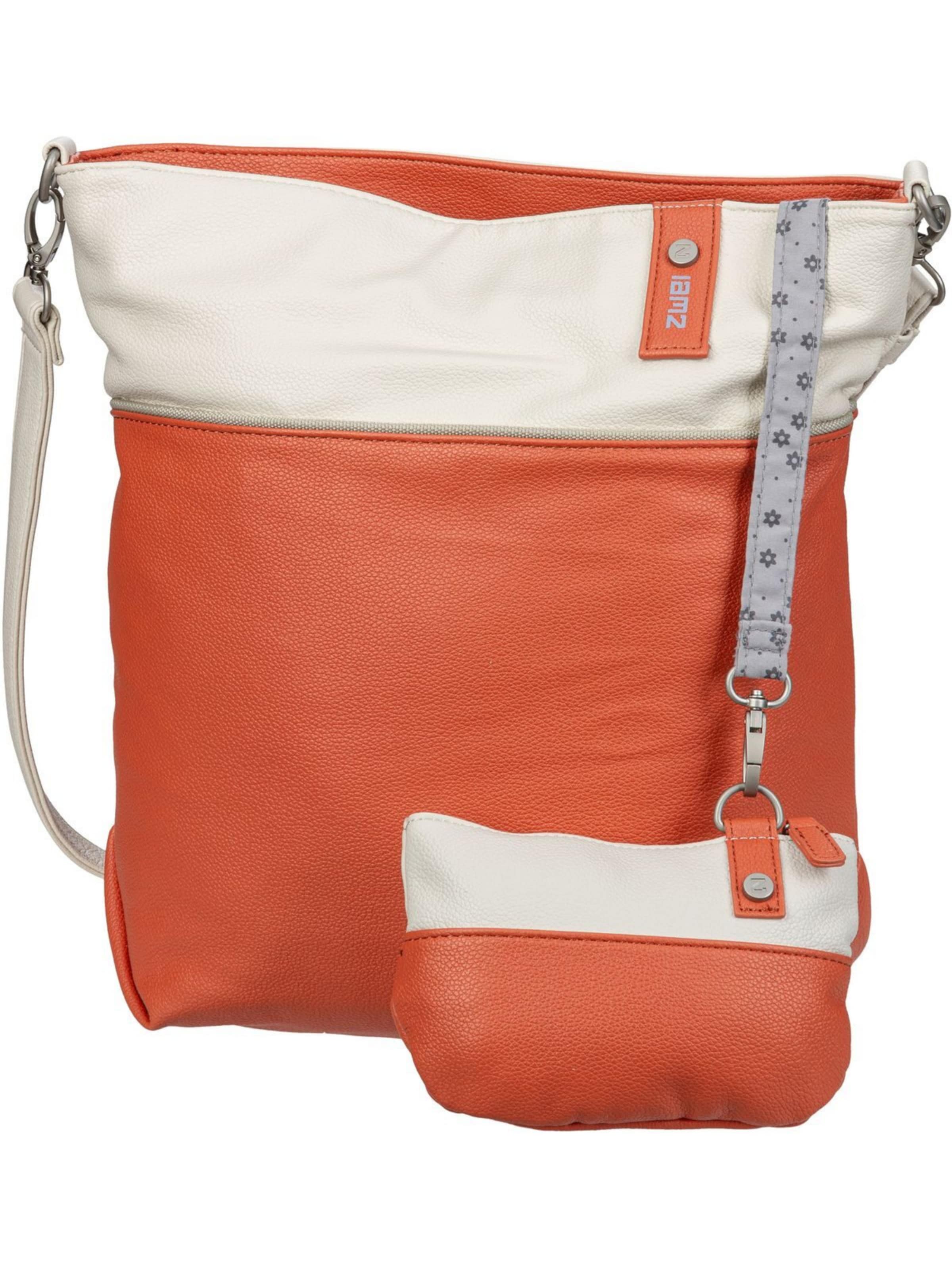 ZWEI Schoudertas 'Jana J12' in Oranje: voorkant
