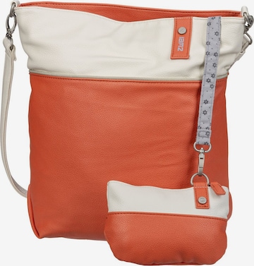 ZWEI Schoudertas 'Jana J12' in Oranje: voorkant