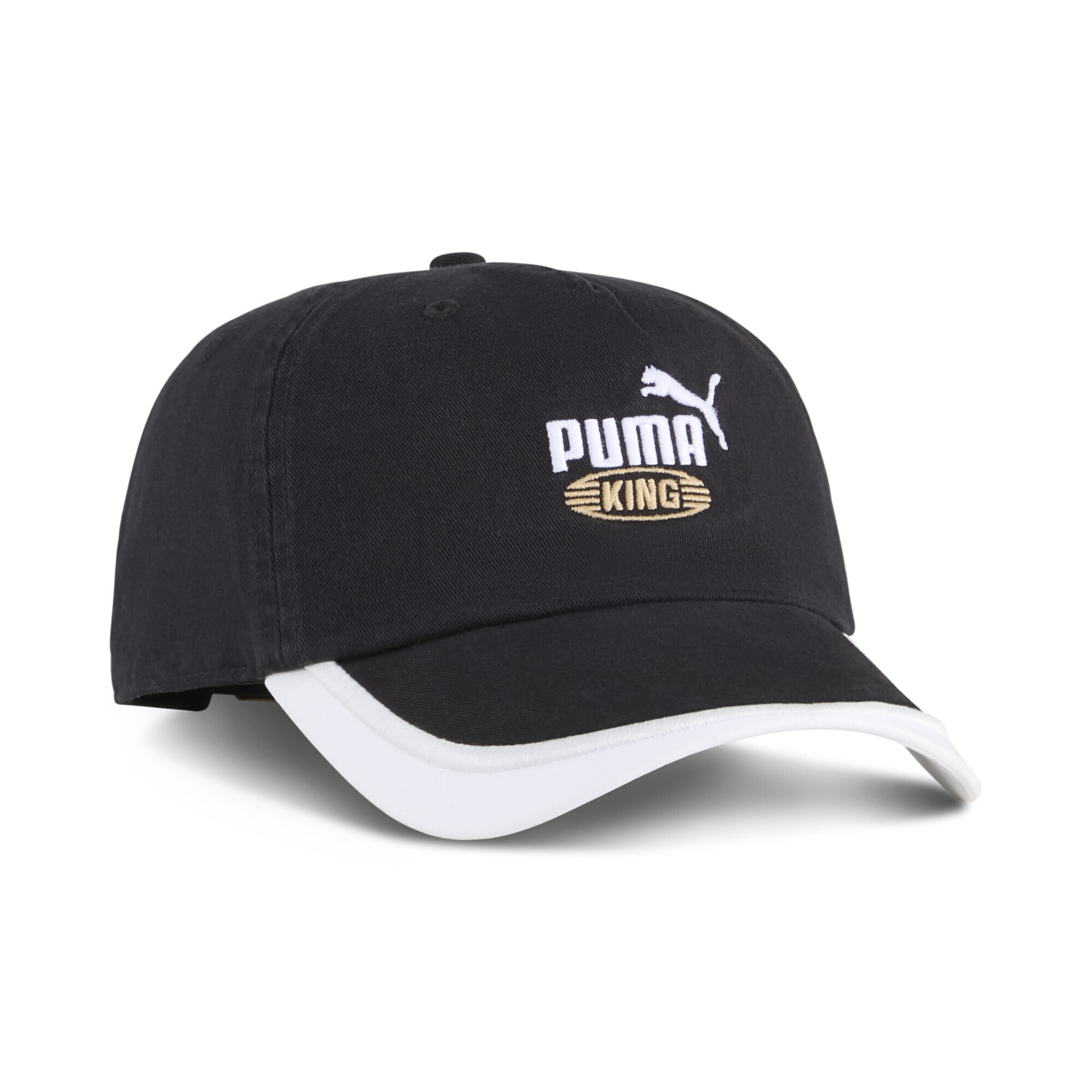 PUMA Cap 'King' in hellbraun / schwarz / weiß, Produktansicht