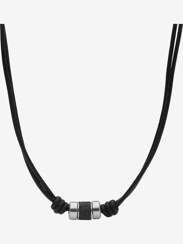 FOSSIL Necklace in Black: front