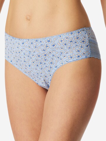 Slip ' Modern ' SCHIESSER en bleu : devant