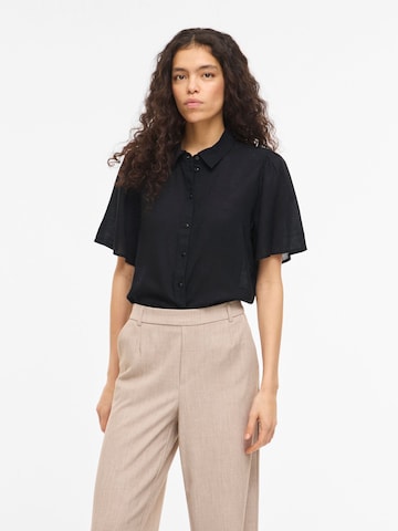 VILA Bluse 'VIPricil' i sort: forside