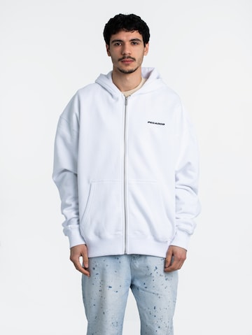 Pegador Sweat jacket in White: front