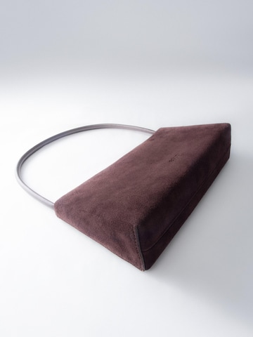 Estro Schultertasche '9909'‌‌‌ in Braun: Vorderseite