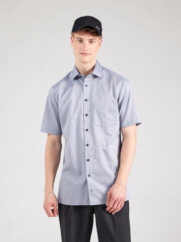 Regular fit Camicia di OLYMP in blu: frontale