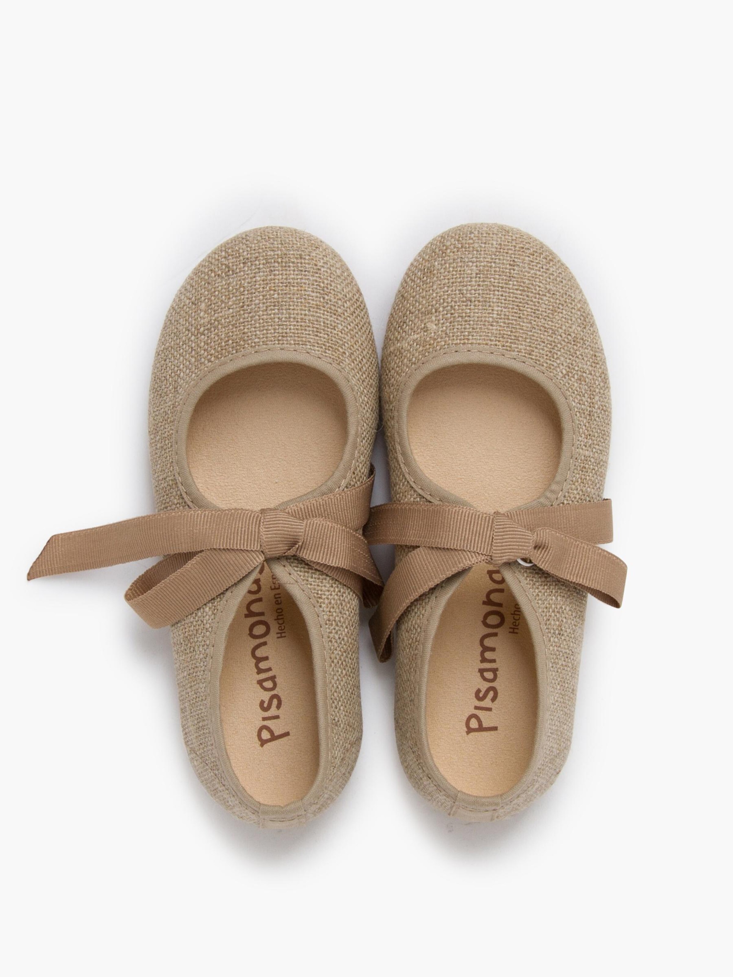 Pisamonas Ballet Flats in Beige