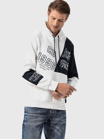 CIPO & BAXX Sweatshirt in White