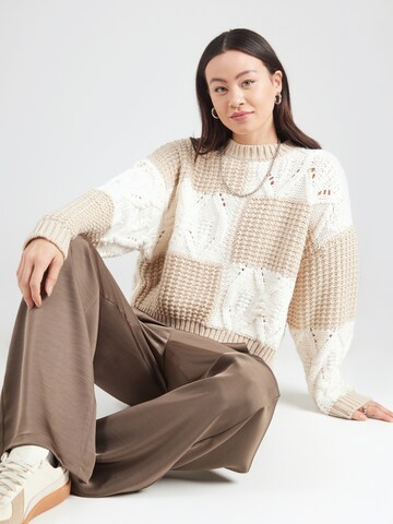 ABOUT YOU Pullover 'Sarina' i beige: forside