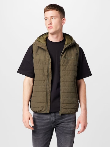 Gilet di TOMMY HILFIGER in verde: frontale