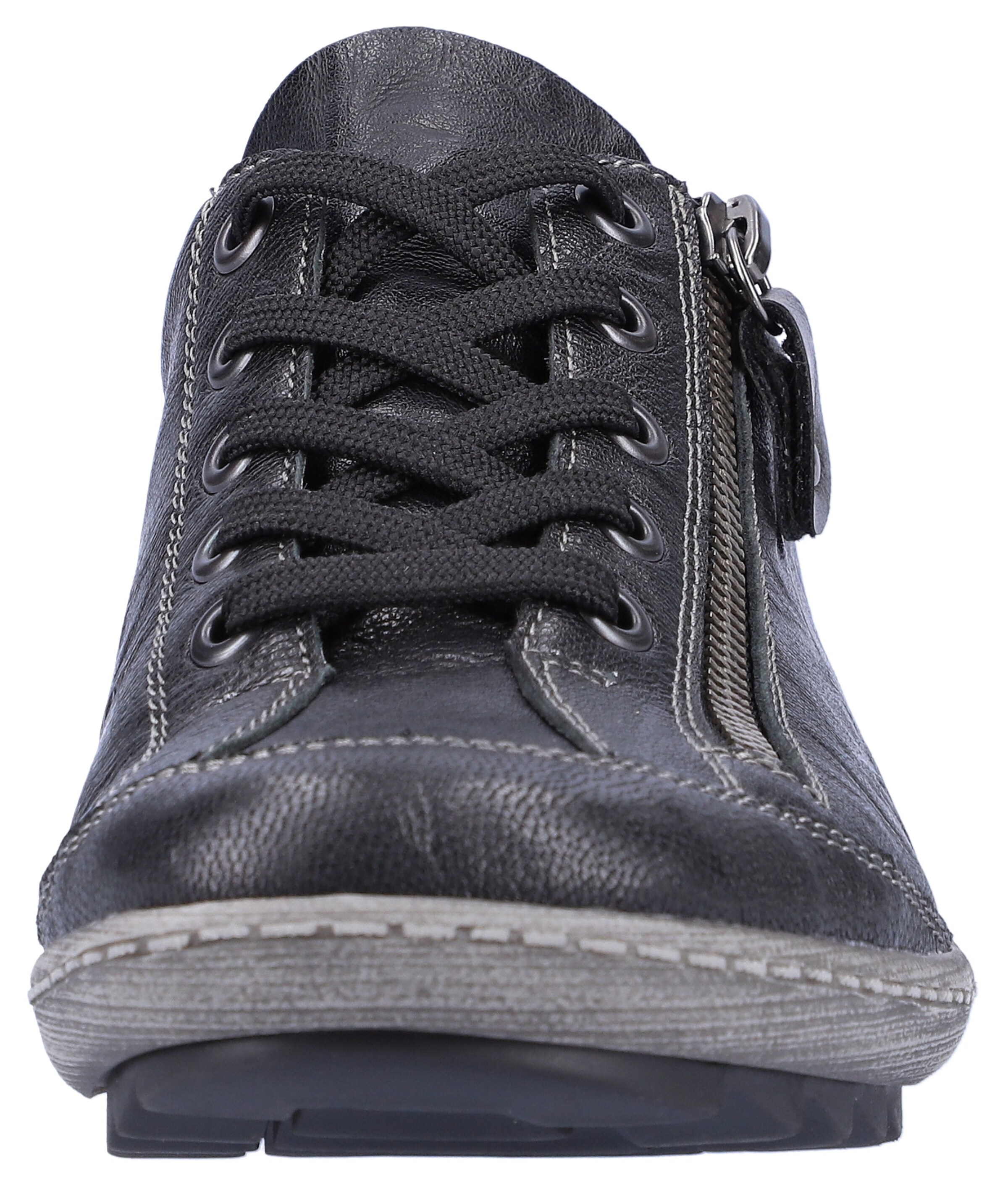 REMONTE Schnürschuh 'R1402' in Schwarz