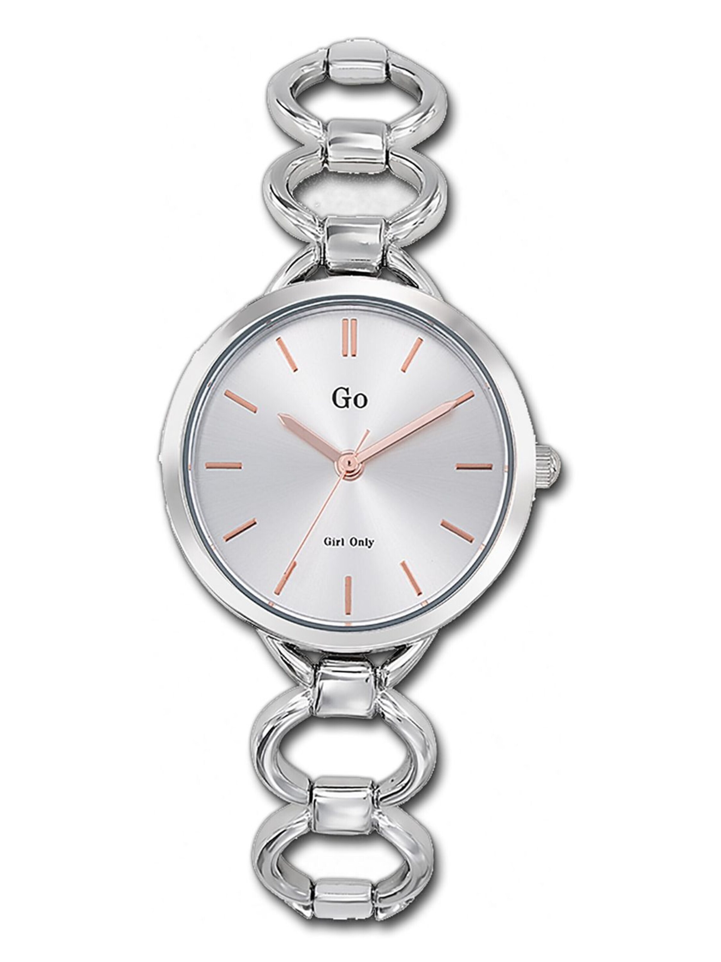 GO GirlOnly Analog watch in Silver: front