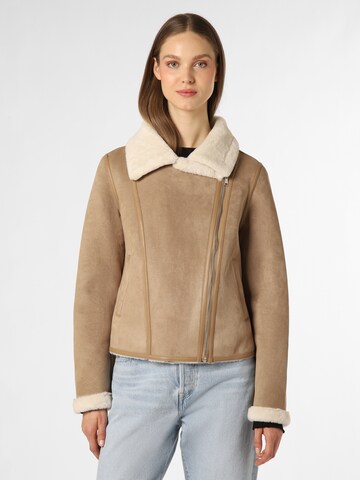 Marie Lund Between-Season Jacket in Beige: front