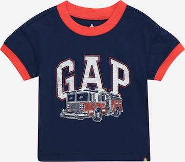 T-Shirt 'NOVELTY' GAP en bleu : devant