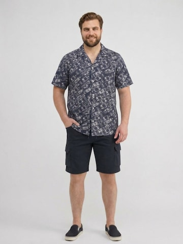LERROS Regular fit Button Up Shirt in Blue