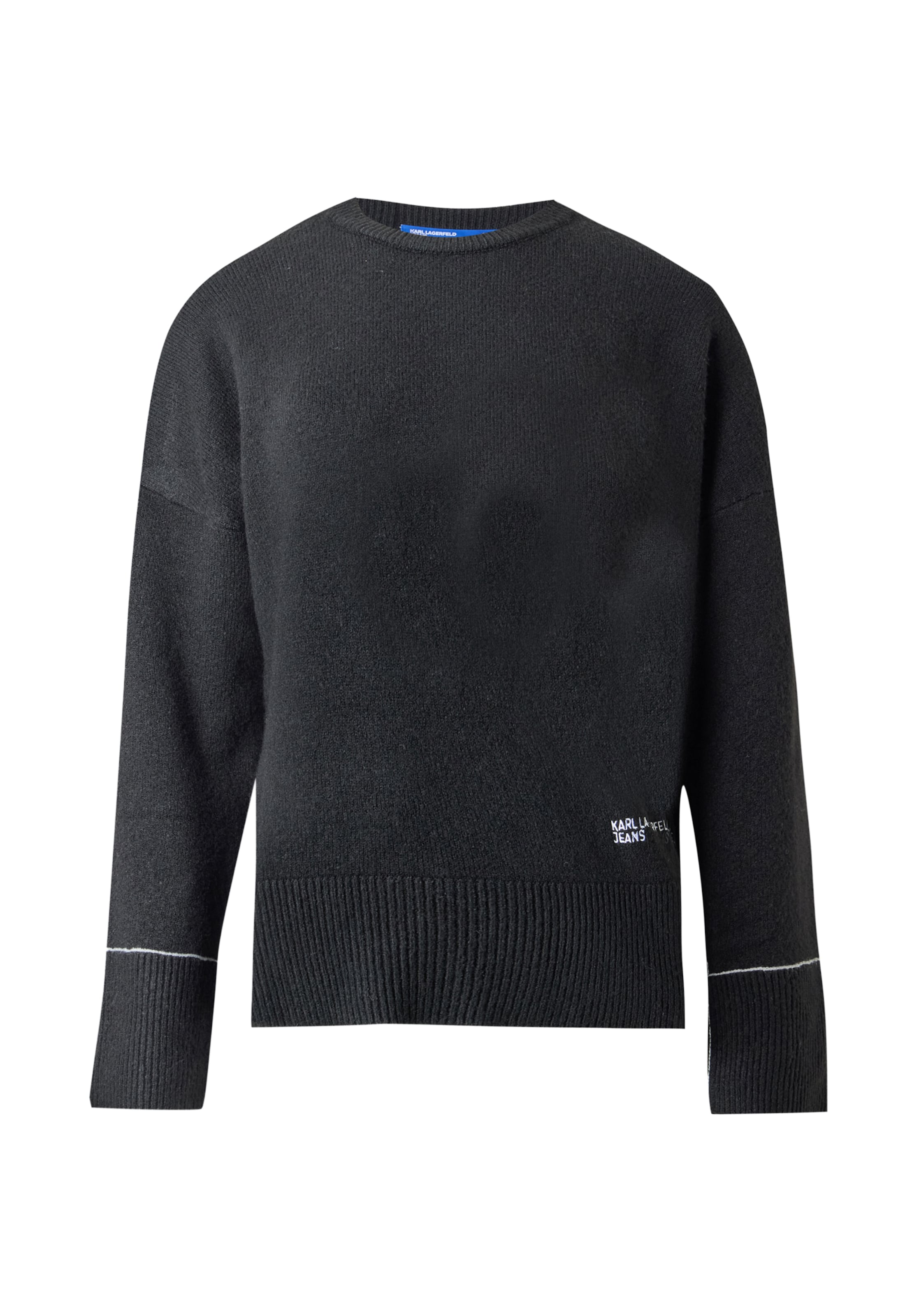 Pulover pe XS KARL LAGERFELD JEANS pe negru / alb, Vizualizare produs