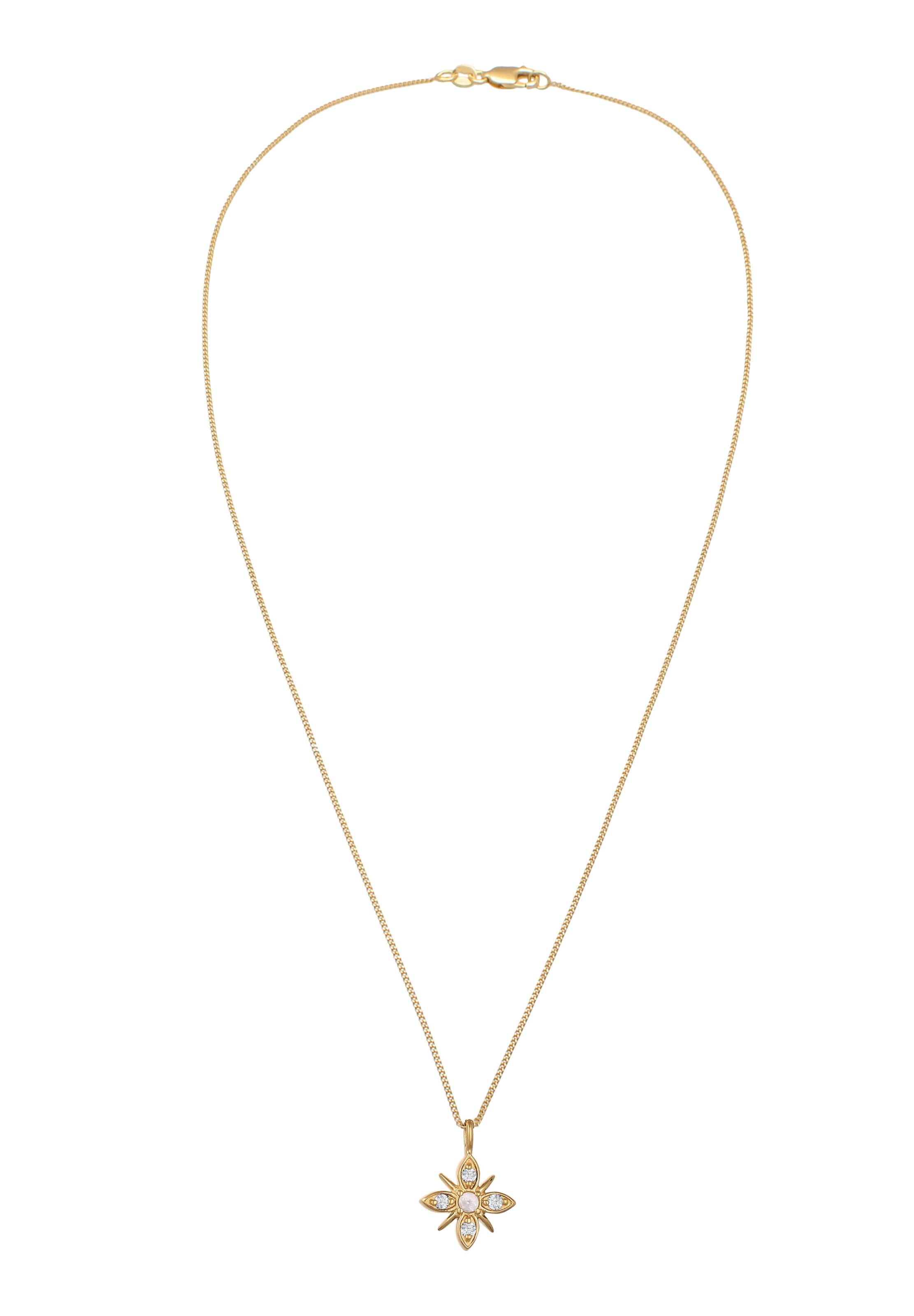 Elli DIAMONDS Kette in Gold: Vorderseite