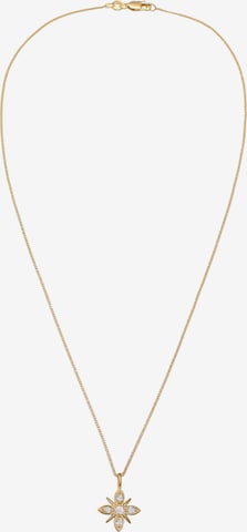 Elli DIAMONDS Kette 'Lab grown Diamonds' in Gold: Vorderseite