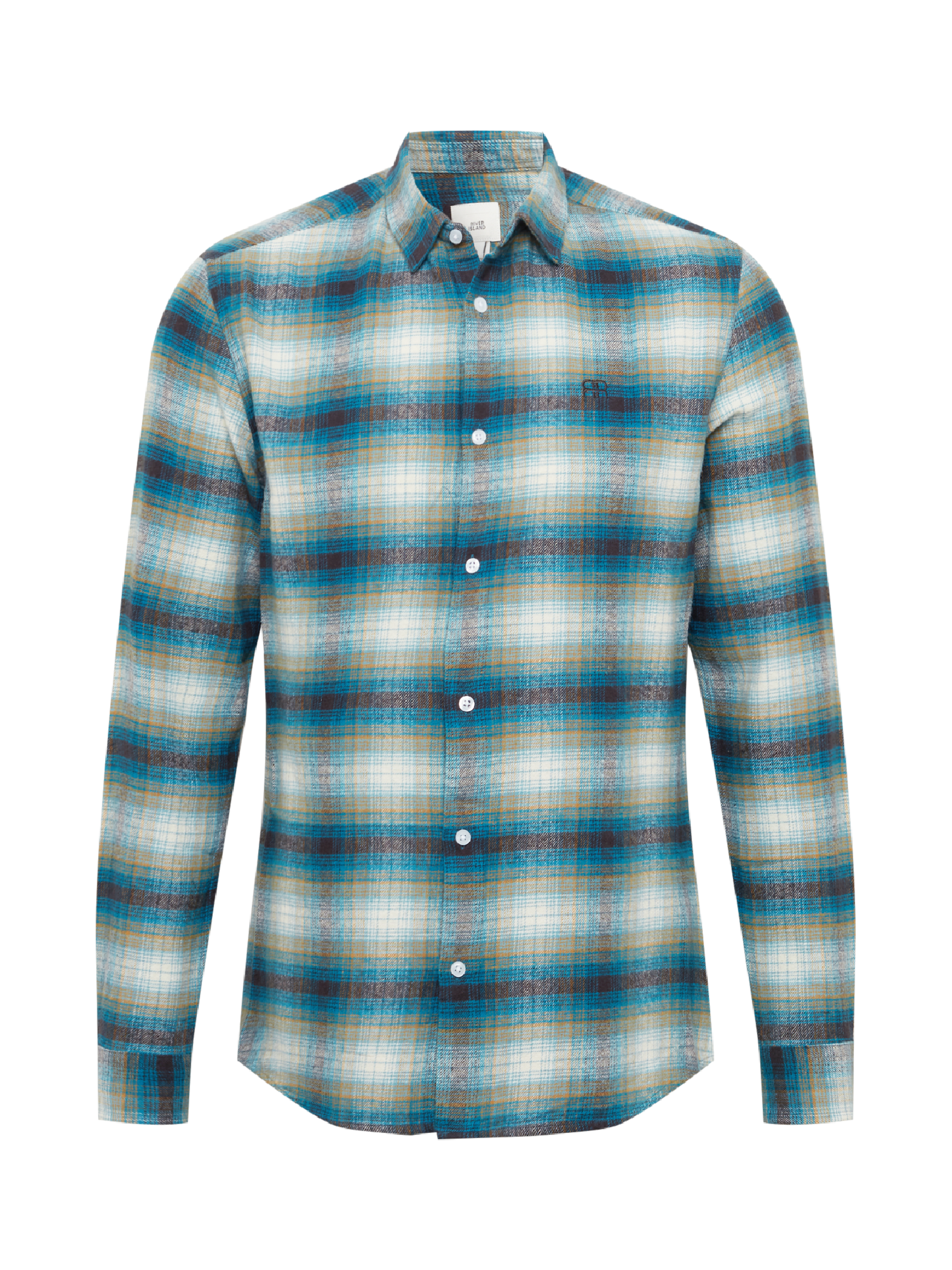 KSweG Camicie da uomo River Island Camicia in Blu Chiaro KSweG Camicie da uomo River Island Camicia in Blu Chiaro