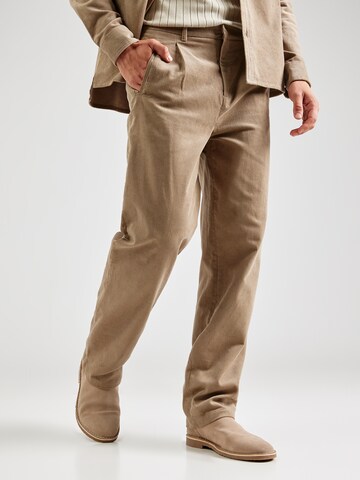 TRAPP - regular Pantalón en beige: frente