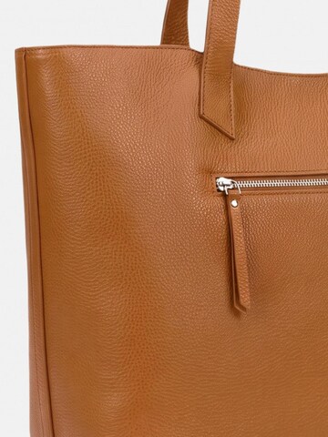 Borsa a spalla 'Borsa a Spalla Donna Pelle Genuina Virginia Rhinè 43x31 cm' di Virginia Rhinè in marrone