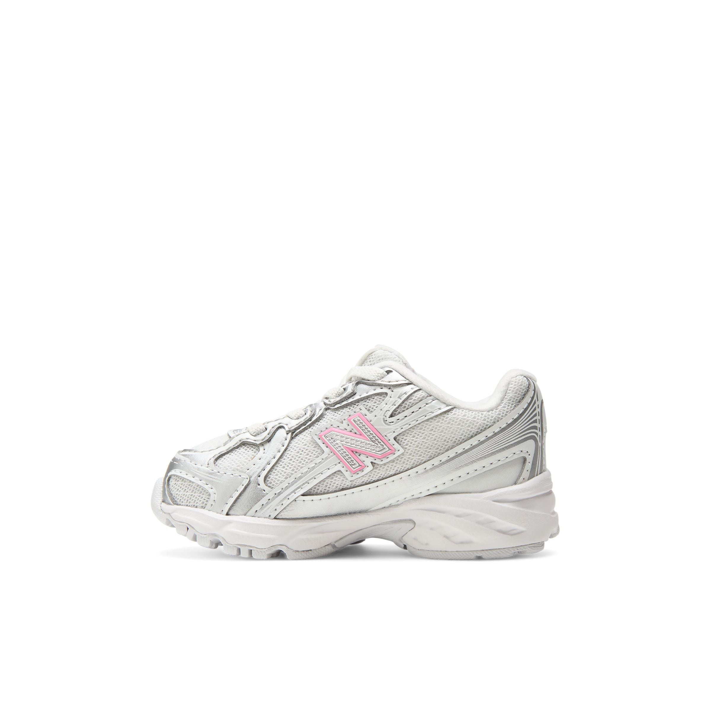 new balance Sneakers '740 Bungee Lace' in Zilver: voorkant
