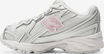 Baskets '740 Bungee Lace' new balance en argent : devant