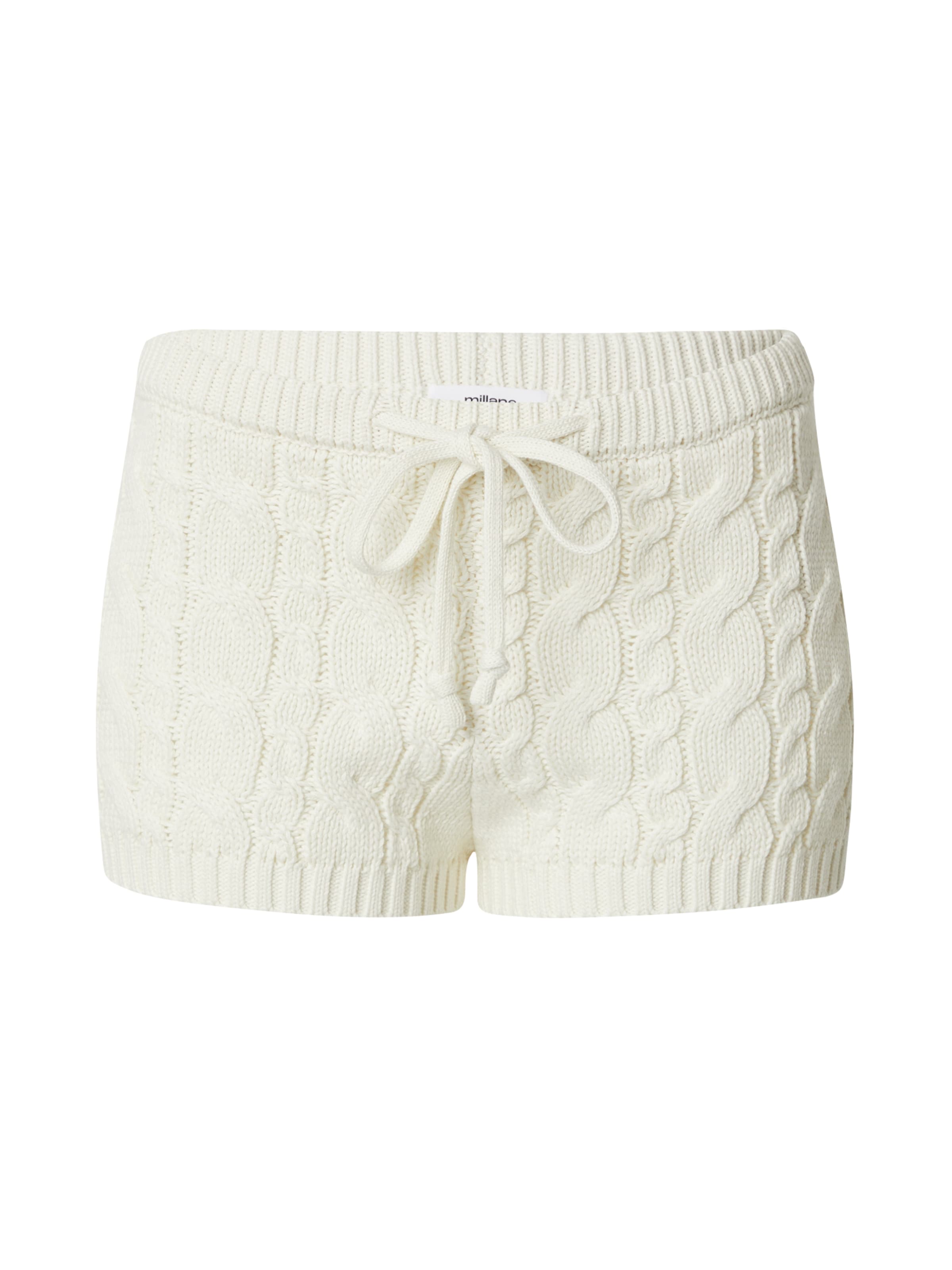 millane Regular Byxa 'Aylin' i vit: framsida