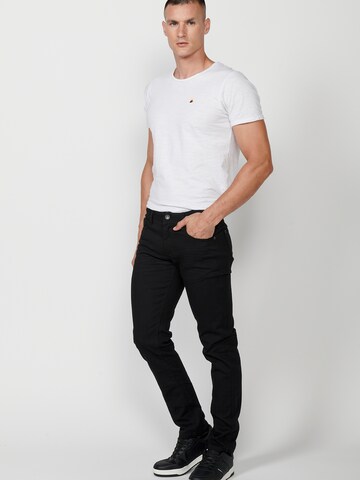 KOROSHI - Slimfit Vaquero en negro