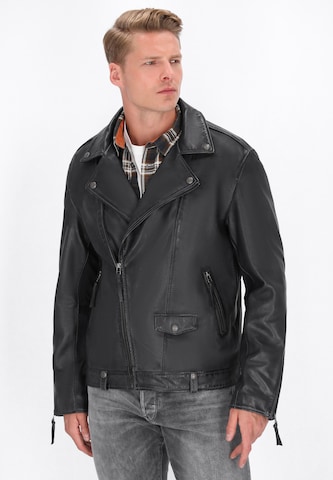 DreiMaster Vintage - Chaqueta de entretiempo en negro: frente