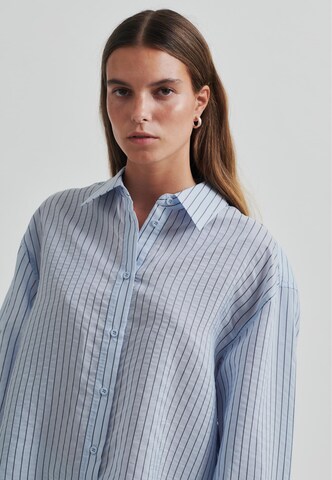 SECOND FEMALE Bluse 'Turo' in Blau