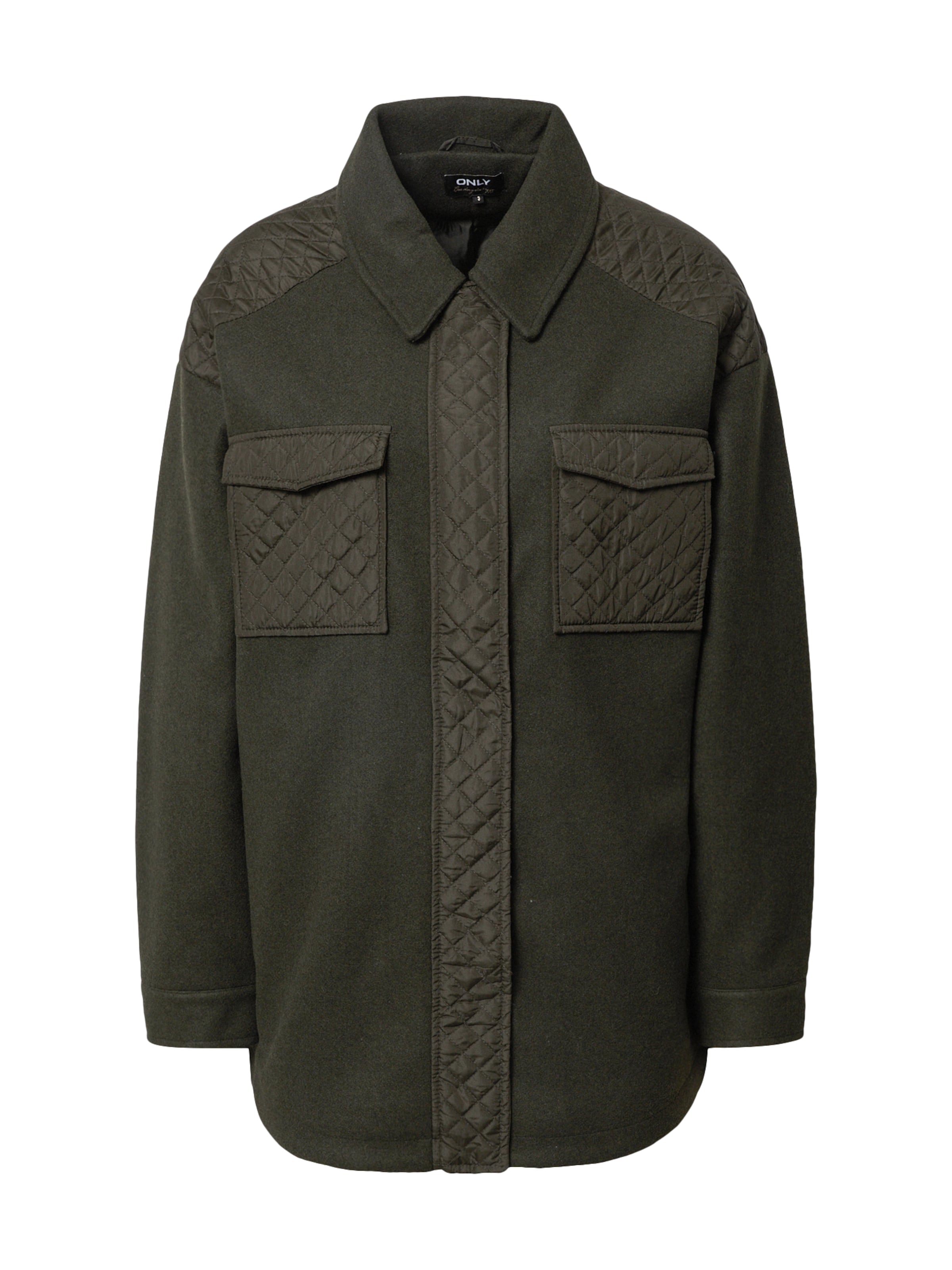 ONLY Tussenjas 'Selma' in Groen: voorkant