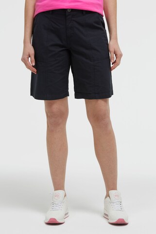Soccx Regular Bermudashorts mit Zip Fly in Blau