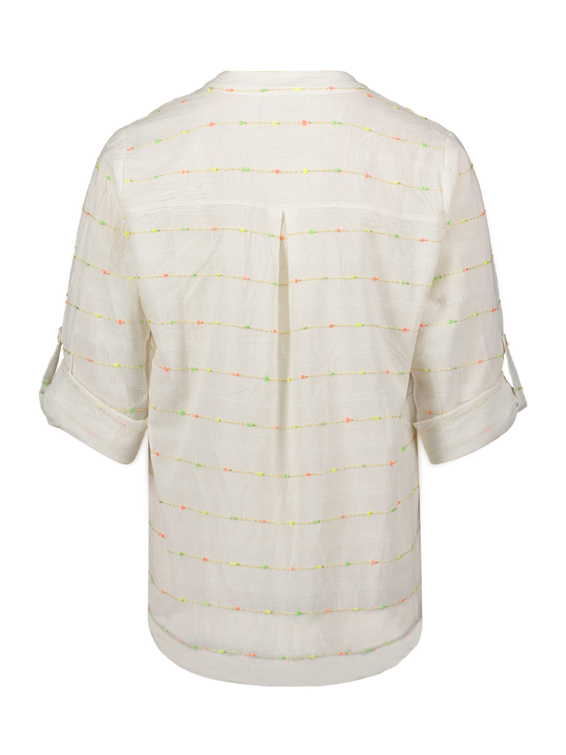 Cartoon Bluse in Weiß