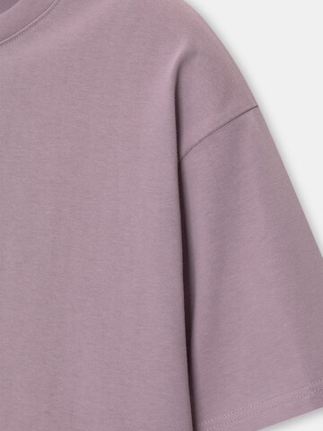 T-Shirt Pull&Bear en violet