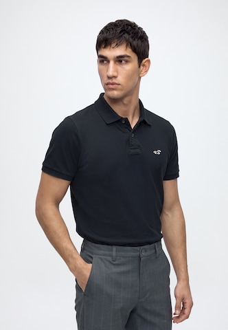 Tricou 'JUL4 INTL EXCLUSIVE' de la HOLLISTER pe negru